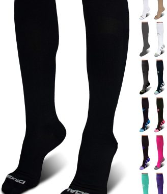 Socks for Men & Women (20-30mmHg) Running, Athletic, Travel